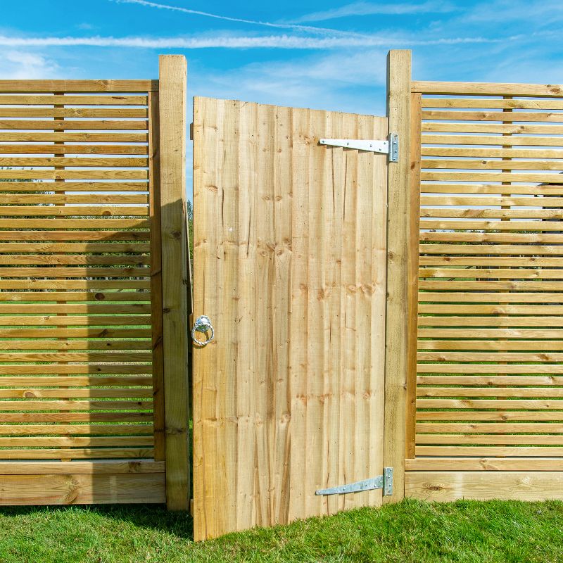 Simple Featheredge Garden Gate 1.83m 900mm 14172vc